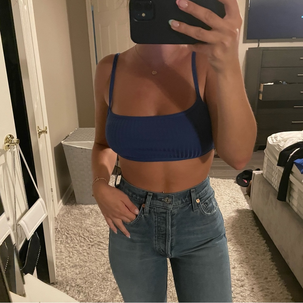 Pretty Little Thing Blue Bralette